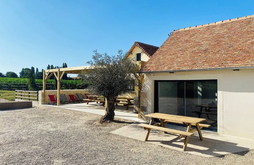 Nouans Cabaña | ❤️ Authentic cottage in the heart of the countryside- jacuzzi-ideal for friends-family-celebrations