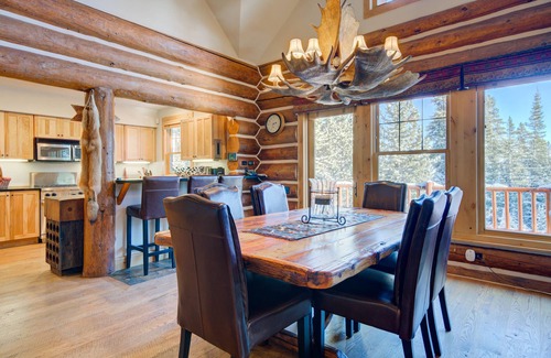 Powder Ridge Casa | Authentic Ski-in Ski-out Powder Ridge Log Cabin