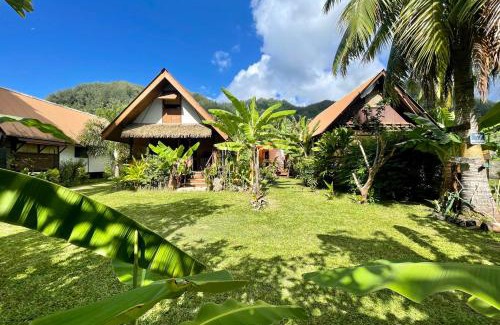 Hauru Apartamento | Auti studio direct access to the beach on Moorea with AC -WiFi - Netflix