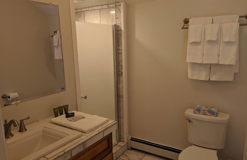 Bayfield Apartamento | Sala de la avenida en la trucha de cobre.
