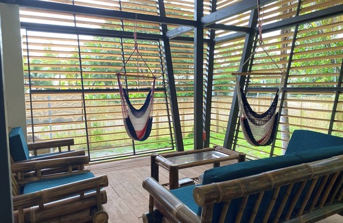 Savegre Villa | Award winning No Footprint House at Matapalo Beach with small pool