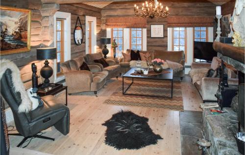 Gol Municipality Casa | Awesome Home In Hemsedal With Sauna