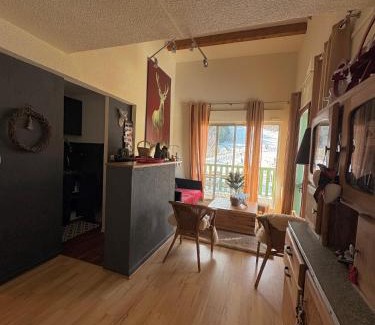 Ax-les-Thermes Apartamento | Ax 3 Domaines Plateau de Bonascre Charmant duplex face aux pistes avec terrasse