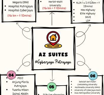 Cyberjaya Apartamento | AZ Suites 2 @Cyberjaya Putrajaya