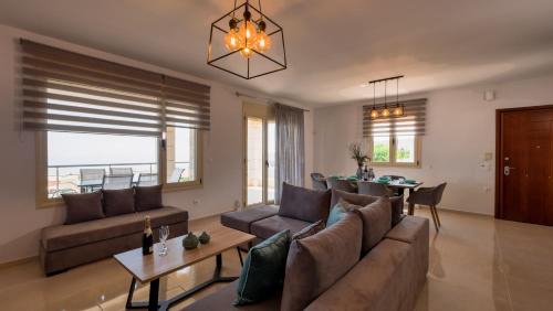 Vathianos Kampos Apartamento | Azur Horizon Oceanview House