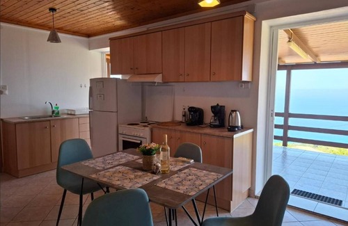 Angon Casa | Azure Horizon Apartment - Kefalonia , with Sea View, Balcony & Wi-Fi