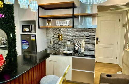 Paranaque Apartamento | Azure Urban Resort Residences, 1BR Santorini 18th Floor