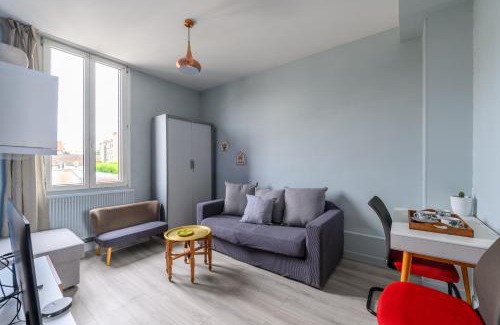 Stains Apartamento | Azurine - Appt pour 4 proche de Paris
