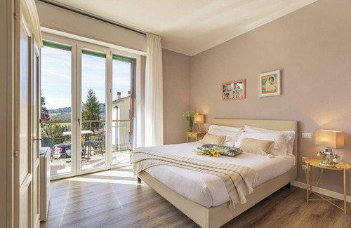 San Gimignano Cama Y Desayuno | B & B La Cornice - Gina Room With Bathroom and Private Terrace