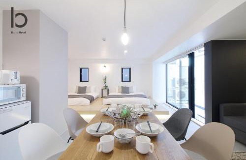 Hiroshima City Centre Apartamento | b hotel Heiwaodori 402 - Brand New Apt Famous Hiroshima Dori 6ppl