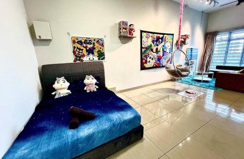 Tebrau Apartamento | B1610 Austin Height Crayon shin chan Home By Stay