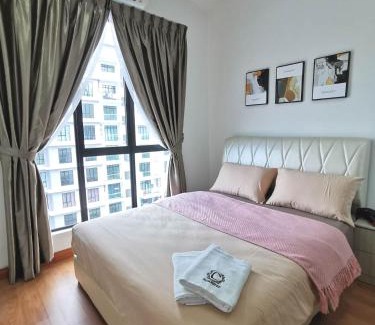 Taman Bukit Mewah Apartamento | B2510 Paradigm mall 2BR 6Pax Wifi Tvbox NETFLIX! Prime Area The Platino By STAY