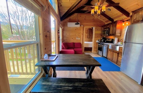 Twin Mountain Cabina | B3 Awesome "Tiny Home" A/C, Mountain Views, Minutes to Skiing, Hiking, Attractions, Dog Friendly!