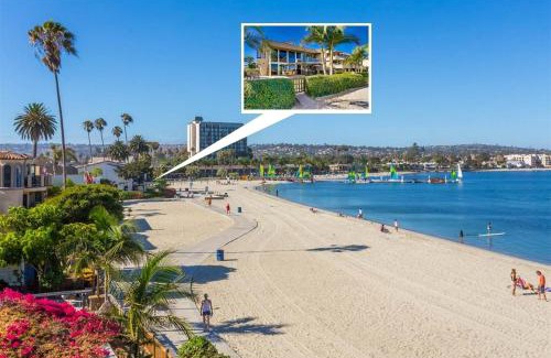 Mission Beach Apartamento | B5170 Villa on the Bay - 4 Bedroom