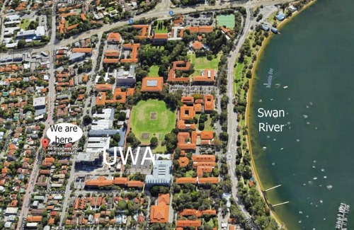 Crawley Apartamento | B6 Crawley Apartment 1 BRM & Sleepout near UWA