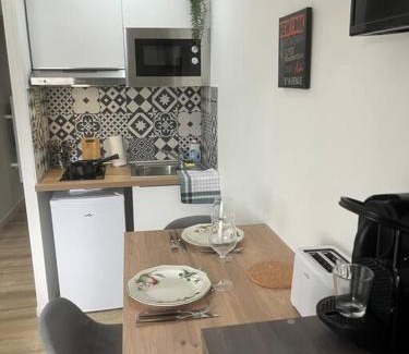 Chasse-sur-Rhone Apartamento | BACH studio BALNEO au calme parking gratuit