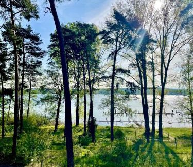 Bad Saarow Apartamento | Bad Seerose mit Seeblick, Dachterrasse, Pool und Sauna