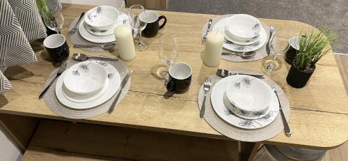 Great Houghton Apartamento | BAF Luxury Stays - Billing Aquadrome - Caravan Sleeps 8