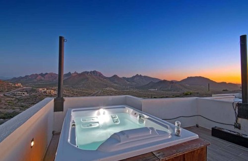 Pichilingue Casa | Balandra 5MIN-Private BathTub+Isla Espíritu VIEW!