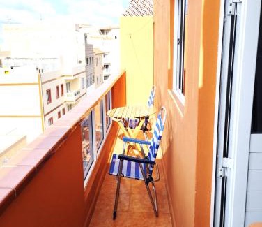 Las Galletas Apartamento | Balcon del sur con vista mar