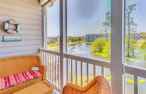 Carolina Yacht Landing Apartamento | Balcony and Pool Access Serene Little River Retreat