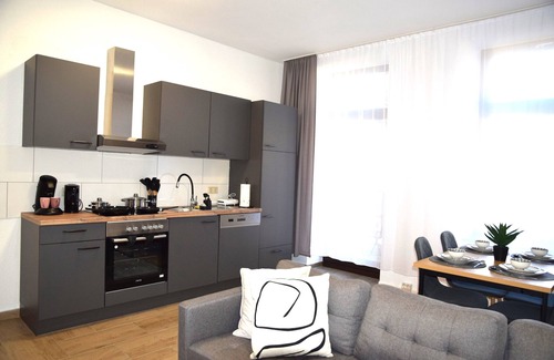 Chemnitz Apartamento | Balcony in the center, Netflix & free coffee/tea