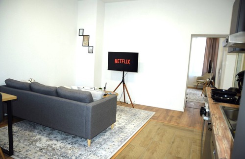 Chemnitz Apartamento | Balcony in the center, Netflix & free coffee/tea