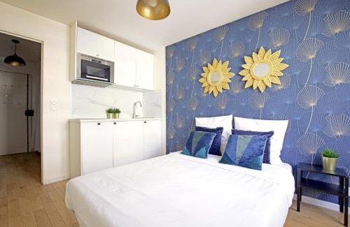 Combat Apartamento | Balcony studio near Buttes Chaumont