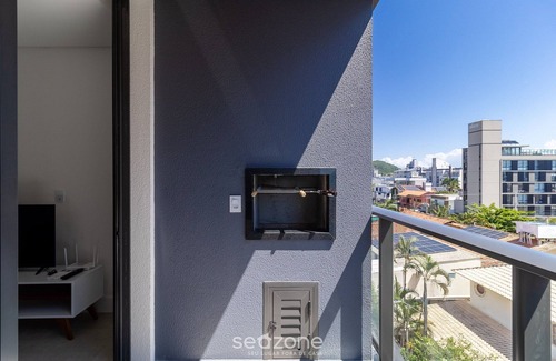 Jurere Apartamento | Balcony With sea View 230m From the Beach! Prb0405