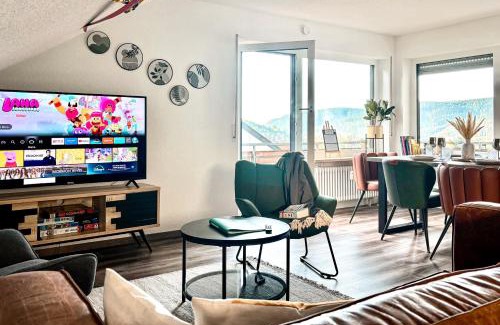 Neustadt Apartamento | Balkon mit Schwarzwaldblick, Hunde frei, Tischfußball, Parkplatz, familienfreundlich