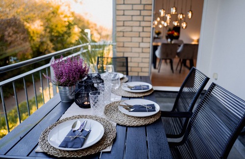 Schwerin Apartamento | Balkontraum für 4 am Sieben Seen Center