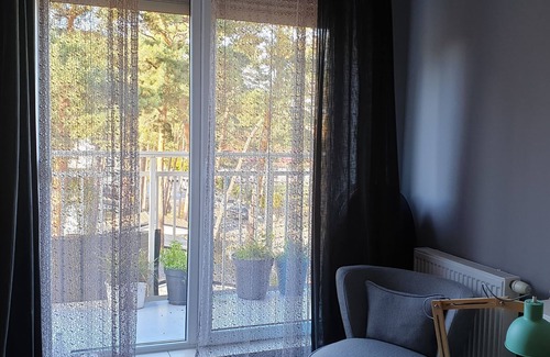 Miedzywodzie Apartamento | Mar Báltico, playa y mucha naturaleza, justo en el bosque de dunas, cerca del mar para escuchar