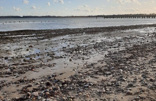 Alt-Travemunde/Ronnau Apartamento | Baltic Sea view, directly on the beach