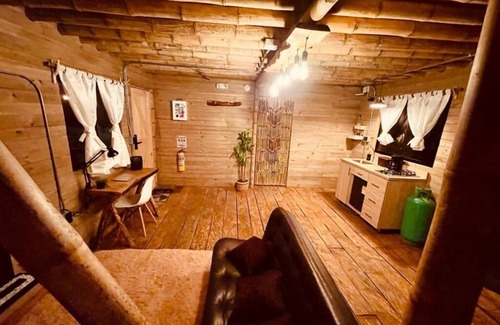 Medellin Cabina | Bamboo lodge Vista privilegiada a las montañas