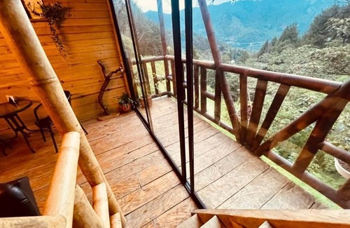 Medellin Cabina | Bamboo lodge Vista privilegiada a las montañas