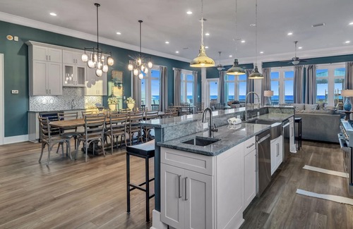 Southpointe Casa | Banana Cabana 2.0. Luxury, Gulf Front, 3 story beach house with private pool.
