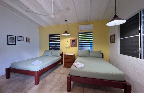 Esperanza Complejo | Bananas Vieques Guesthouse Room 9/Vibrant Area/Private/Steps to the beach
