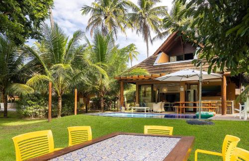 Praia dos Carneiros Casa | Bangalô Exclusivo Frente Mar Serviço incluído - Eco Resort Carneiros