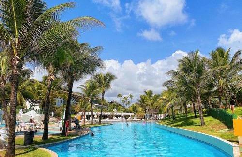Porto de Galinhas Chalet De Esquí | Bangalô Pé na Areia e Piscina Gigante no Beach Class Muro Alto
