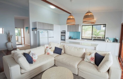 Brisbane Waterfront Casa | BANYANDAH WATERS BEACH HOUSE! Private inground Pool with stunning ocean views!