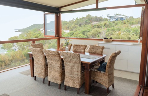 Brisbane Waterfront Casa | BANYANDAH WATERS BEACH HOUSE! Private inground Pool with stunning ocean views!