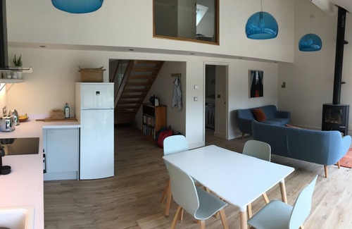 Wedmore Casa | Conversión de granero cerca de Wedmore (Nuevo listado para 2018) con piscina cubierta climatizada