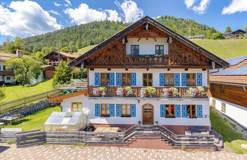 Wallgau Chalet De Esquí | Barn, large terrace, Grander water