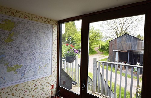 Trecastle Casa | Granero Loft en una granja de la colina de Gales en Brecon Beacons