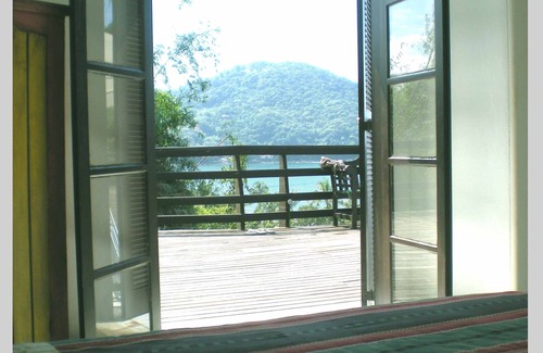 Barra do Sahy Condominio | Dir. FECHADO- pool-AR dir. Homemade 4 rooms, forward P / SEA, mod. 24 M