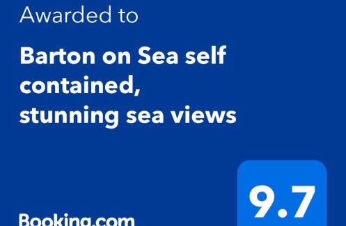 New Forest District Casa | Barton on Sea self contained, stunning sea views