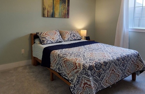 Williston North Condominio | Basement Space with bedroom, living room, movie theatre and gym.