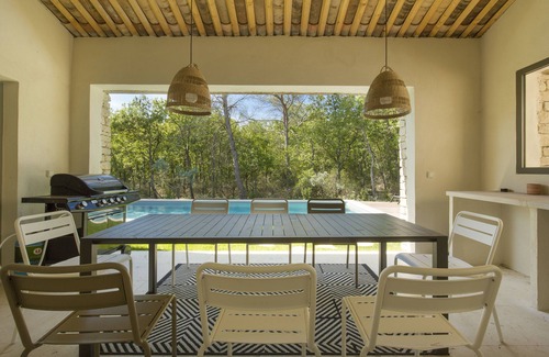 Gordes Villa | Villa-Premium-Baño en la habitacion-Vista al bosque-Bastide 4 chambres 3 sdb