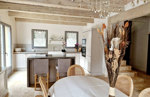 Uzes Casa | Bastide Provençale Avec Piscine Privée Chauffée