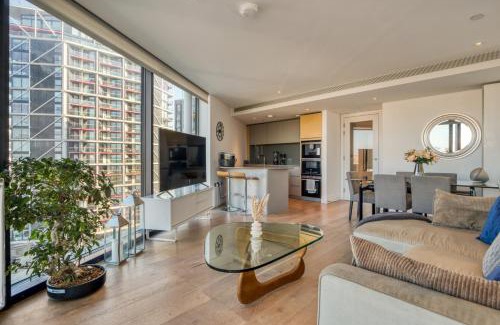 Nine Elms Apartamento | Battersea Power Station 2BR 2BA River View